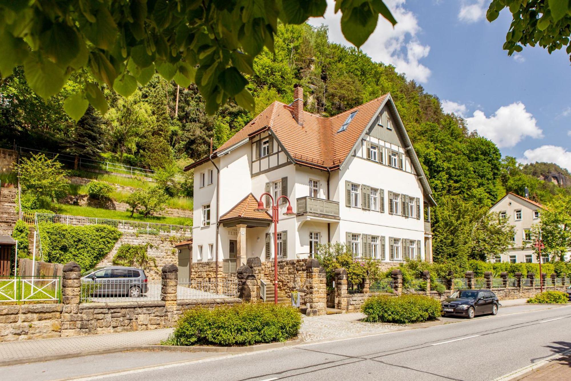 Villa Elbufer Bad Schandau Exterior foto